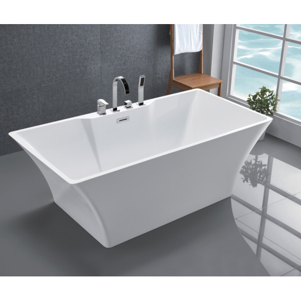 Waterfall free standing bathtub 6837