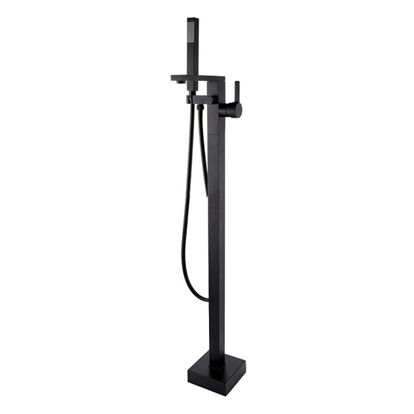 Black bath faucet F-08