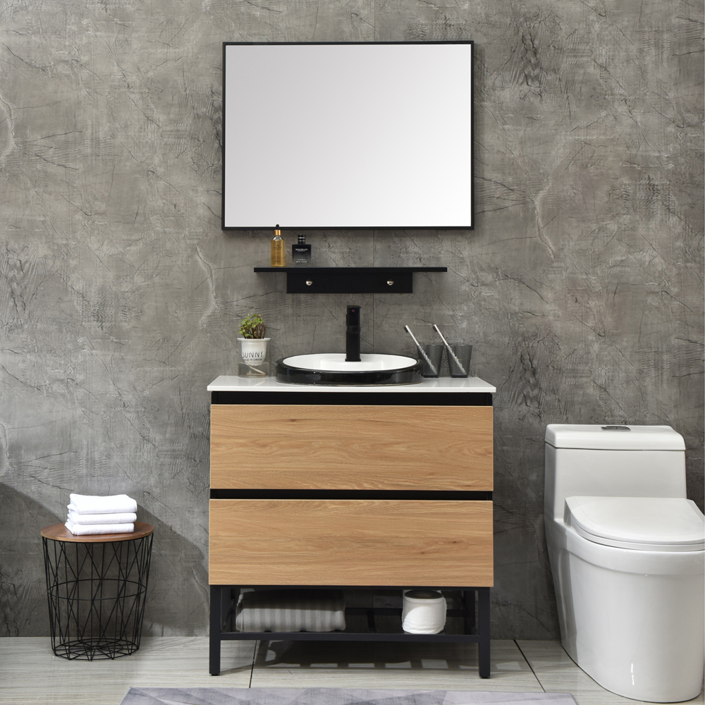 Metal frame bathroom furnitures MF-1915