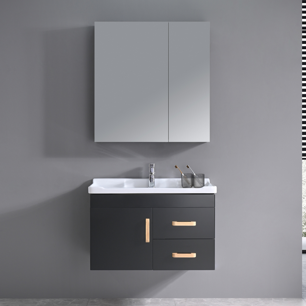 Black color bathroom cabinet MF-2320