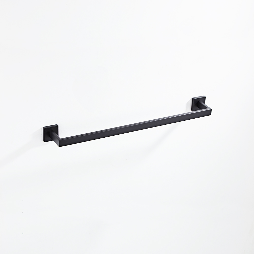 New design stainless steel towel rail  black  color-J9603