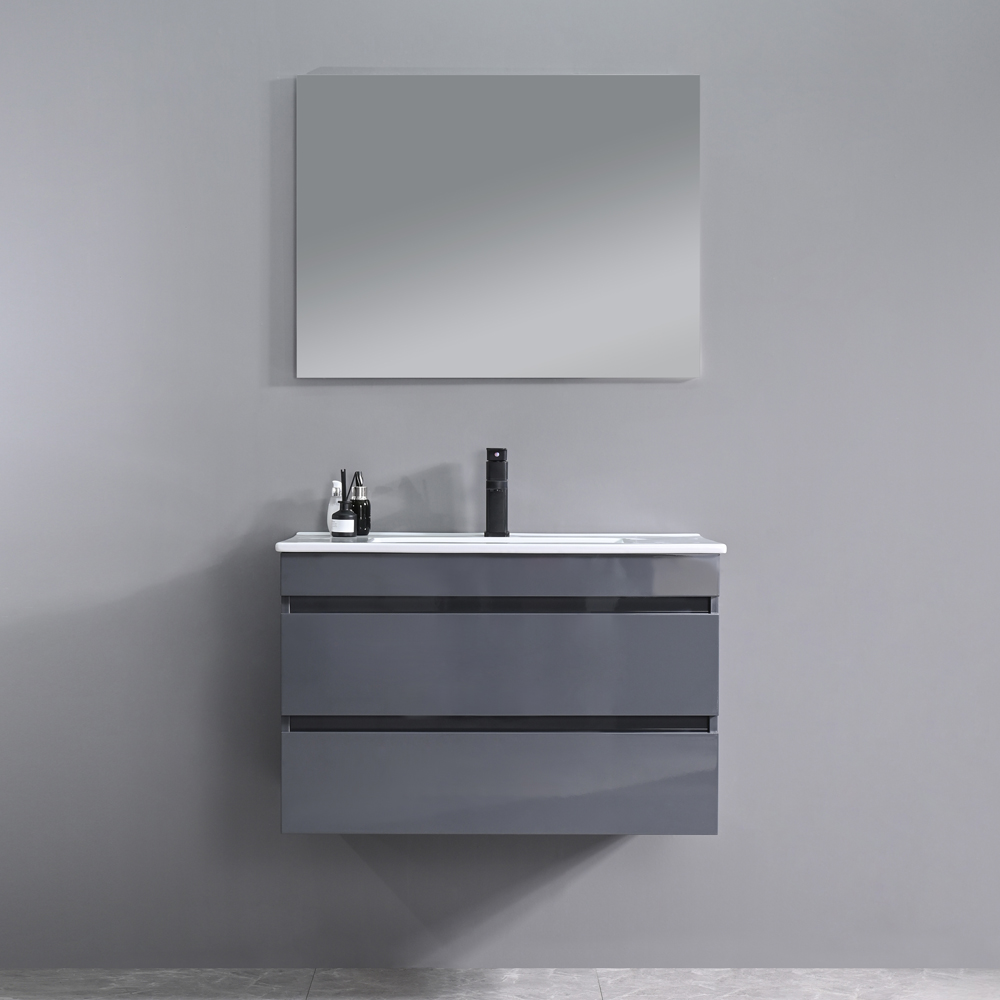 Muebles de baño de pintura de alto grosero MF-2498